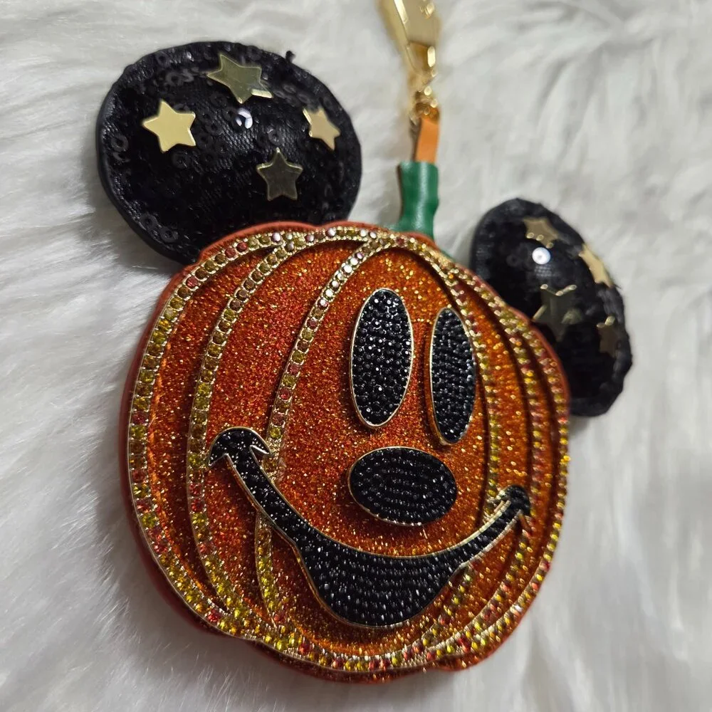 Disney x BaubleBar Pumpkin Mickey Mouse Keychain